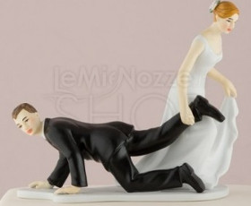 Cake topper potere alla sposa