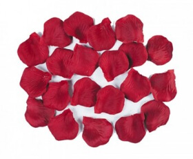 Petali Lux rossi 100 pezzi
