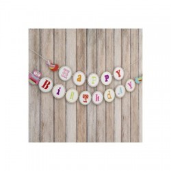 Festone decorativo Happy Birthday