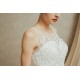 Abito da sposa classico con coprispalle staccabile Mod. Maria Amelia