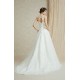 Abito da sposa classico con coprispalle staccabile Mod. Maria Amelia