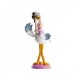 Cake topper bimba con cicogna pilota