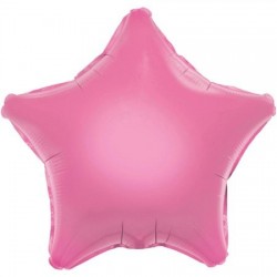 Palloncino rosa a forma di stella