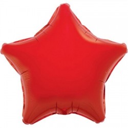 Palloncino rosso a forma di stella