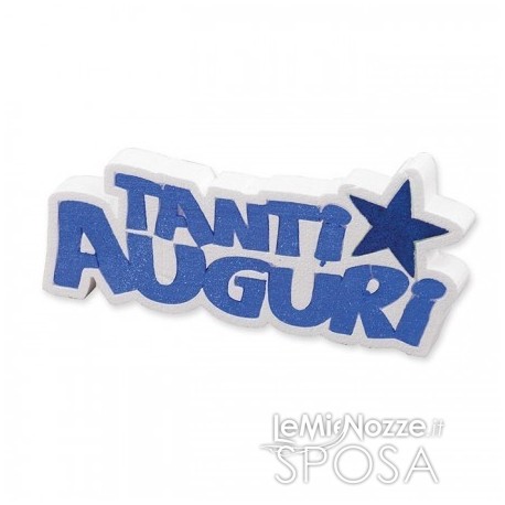 Scritta in Polistirolo " Tanti Auguri"