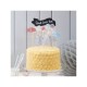 Cake topper con elefantino 11 pezzi