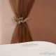 Guestbook color bronzo in raso e organza