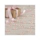 Perline decorative di colore rosa 134 pezzi