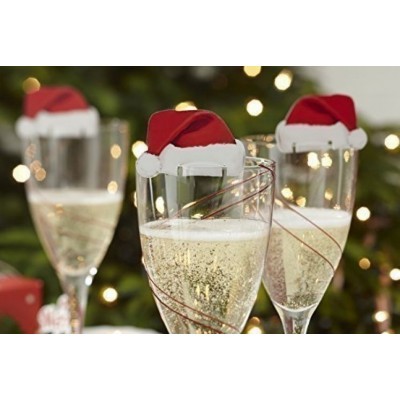 Segnaposto Natalizi Utili.Segnaposto Cappello Babbo Natale