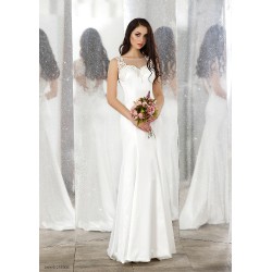 Abito da sposa e cerimonia scivolato Mod. Carla