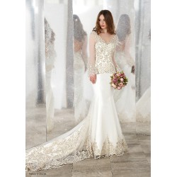 Abito da sposa a sirena Mod. Celeste