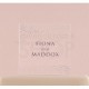 Cake topper trasparente stile vintage personalizzato