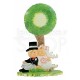 Cake topper con albero