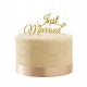 Cake Topper Oro