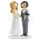 Cake topper spose per mano