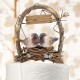 Cake topper personalizzabile a forma di nido