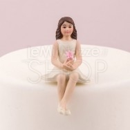 Cake topper ragazza