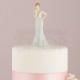 Cake Topper Sposa Kiss