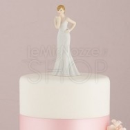 Cake Topper Sposa Kiss