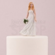 Cake Topper Sposa Trendy