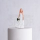 Cake Topper Sposa Trendy