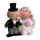 Cake topper sposini per mano