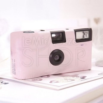Macchinetta fotografica usa e getta rosa - LeMieNozze SHOP