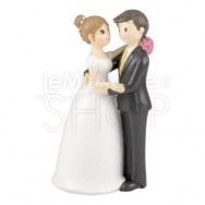 Cake topper ballo degli sposi