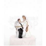 Cake topper sposo legato