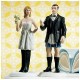 Cake topper scambio di ruoli