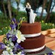 Cake topper abbraccio romantico