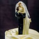 Cake topper abbraccio romantico