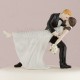 Cake topper bacio degli sposi