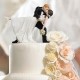 Cake topper bacio degli sposi