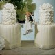 Cake topper sposi abbraccio