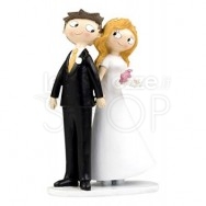 Cake topper sposi complici