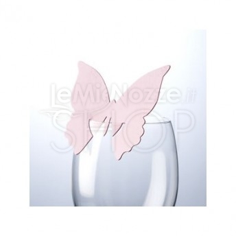 10 Pezzi Segnaposto Farfalla Per Bicchiere Per Matrimoni E Anniversari