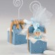 Bomboniera serie pacco regalo bimbo con 3 confetti