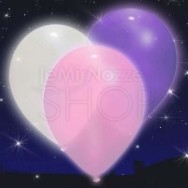 Palloncini a led luminosi rosa 5 pezzi - LeMieNozze SHOP