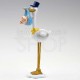 Cake topper con cicogna azzurra