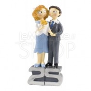 Cake topper nozze d'argento