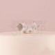 Cake Topper Gatto Bianco e Grigio