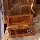 Cofanetto porta fedi personalizzato in legno