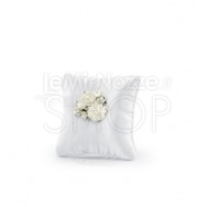 Cuscino Fedi Peonia Bianco 16x16