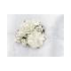 Cuscino Fedi Peonia Bianco 16x16