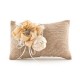 Cuscino portafedi dallo stile romantic chic