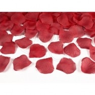 Petali in tessuto di colore rosso 100 pezzi