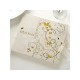 Guestbook con farfalle colore oro