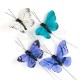 Farfalle decorative blu 25 pezzi