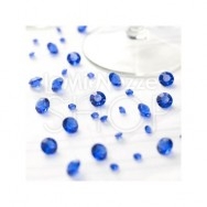Diamanti decorativi blu 100 gr